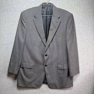 Corneliani Jacket Extra Fine Virgin Wool 46 US Made in Italy Gray Blazer